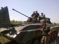 БМП-2К - 2014-10-19 - Луганский аэропорт First