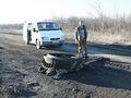 БМП-1П - 2015-02-19 - Дебальцево First