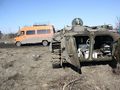 БМП-1КШ - 2015-02-21 - Дебальцево First