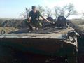 БМП-2 - 2014-09-02 - Луганский аэропорт First
