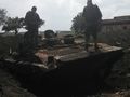 БМП-2 - 2014-09-02 - Луганский аэропорт First