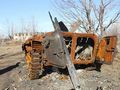 БМП-2 - 2014-09-02 - Луганский аэропорт First