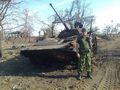 БМП-2 - 2014-09-02 - Луганский аэропорт First